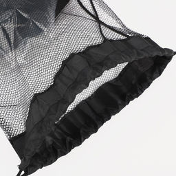 Мешок для обуви на шнурке, цвет чёрный - Simaland фото 2