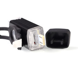 Фонарь передний COMIRON FR18 корпус: алюминий +ABS свет CREE XPG LED 350m; аккум: 3.7V 2000 mAh USB влагозащищённый, индикация заряда /уп 120/ - ГалеонТрейд фото 7