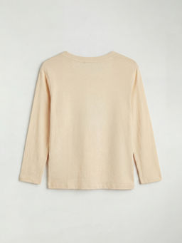 Bisiklet Yaka Bask?l? Erkek ?ocuk Ti??rt