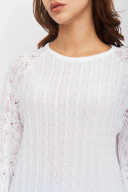 ЗЛАТА Джемпер Л 1288/белый