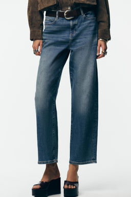 JEANS Z1975 STRAIGHT LOOSE MID-WAIST - Zara фото 6