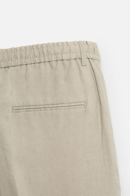 100% LINEN TROUSERS - Zara фото 11