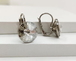 Серьги с кристаллами Swarovski