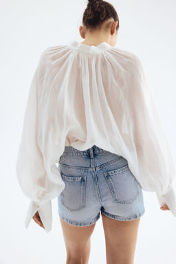 Vaquero corto High Rise - H&m фото 6