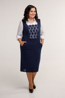 Платье Belinga 1222 черный - Mira fashion фото 476