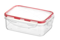 Цена за 2 шт. Контейнер для продуктов "Модена" прямоугольный 0,5л с защелками 221111006/03