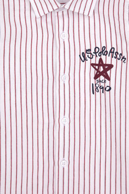 Erkek _ocuk K_rm_z_ Uzun Kollu G_mlek Sepette S_rpriz _ndirim - U.s. polo assn фото 4