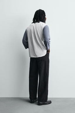 LIGHTWEIGHT LOOSE WIDE-LEG JEANS - Zara фото 3