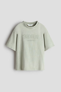Camiseta con motivo decorativo