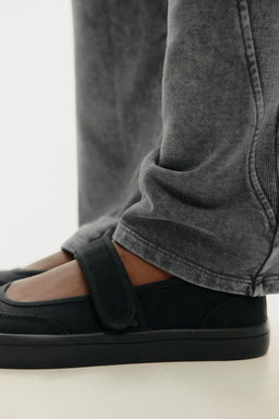 FABRIC STRAP BALLERINAS - Zara фото 10