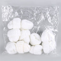 Шапка для игрушек вязаная, набор 10 шт., цвет белый - Simaland фото 4