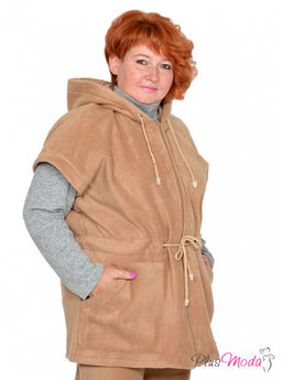 Жилет Модель №2108 размеры 44-84 - Plusmoda фото 2