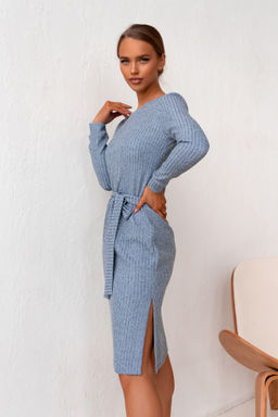 Платье Open Style 5168 металлик