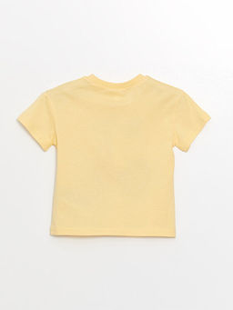 Bisiklet Yaka K?sa Kollu Bask?l? Erkek Bebek Ti??rt - Waikiki фото 2