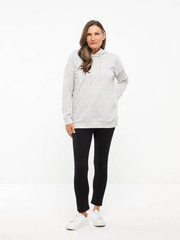 Kad?n Beli Lastikli D?z Tayt