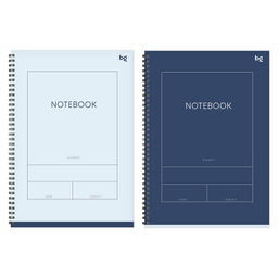 Тетрадь 96л. А4 на спирали BG "Mono style", клетка (Т4гр96 06287)