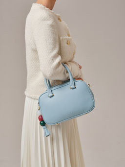 Кожаная сумка Hawaii DBR 31216 светло-голубой фото 7