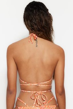 Soyut Desenli Biyeli Brazilian Bikini Alt? TBESS23BA00058