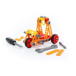 Конструктор Изобретатель - Трицикл №2 (74 элемента) (в пакете) - Полесье фото 3