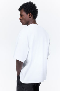 Camiseta interlock Oversized Fit - H&m фото 8