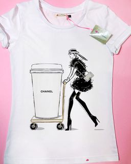 Эксклюзивная футболка Yana Pletneva упаковка плотный Zip пакет!