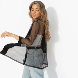 Кардиган , который собирает образ, Для стильного образа (черный) - Charutti фото 6