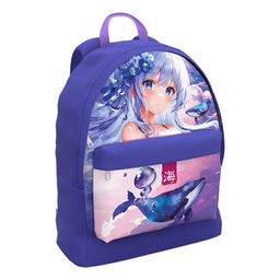 Цена за 1 шт. Рюкзак ErichKrause EasyLine® 17L Kawaii Whale