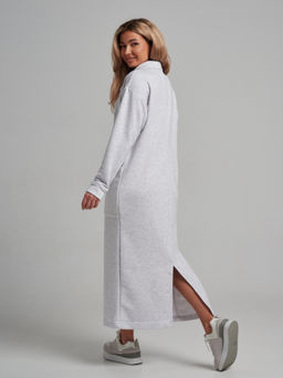 978 Платье "Меланж/серый"