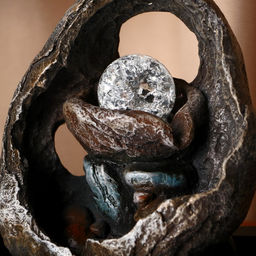 Фонтан настольный «Томирис», лунная сила, 18×25 см, с подсветкой