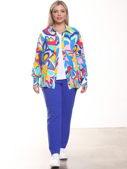 Брюки П-2172/6 Цвет:синий