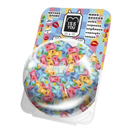 Освежающие конфеты "MISS YOU" микс вкусов, Сфера 300шт