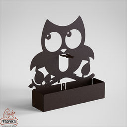 Декоративная подставка для спиралей от комаров Сова 704-206 - Фабрика интерьерной ковки фото 5