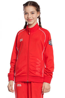 Женский спортивный жакет Track jacket Junior, Peak - Mad wave фото 4