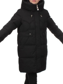 H23-629 BLACK Куртка зимняя женская (тинсулейт)