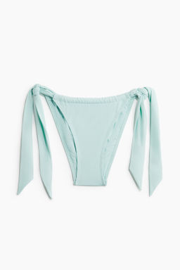 Braga de bikini con tiras de anudar