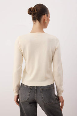 Kahverengi-Tas Ikili Paket Bisiklet Yaka Triko H?rka TWOAW25HI00344