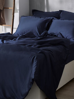 Простыня 2 спальная SL Home Tencel, 235240 см, синяя, тенсель - Sima-land home фото 6