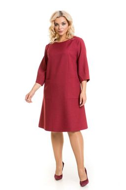 Платье 938 бордовый - Novita фото 3