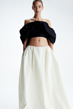 Top off-the-shoulder con bajo burbuja - H&m фото 2