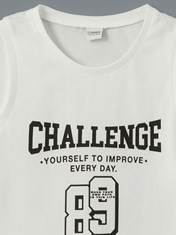 Bisiklet Yaka Erkek ?ocuk Atlet