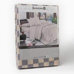 Постельное бельё 2 сп Экономь и Я Illusion, 173х215см, 175х214см, 50х70см-2шт, микрофибра, 60г/м2  фото 5