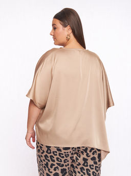 Блузка ассиметричная BL53037GLD61 - Артесса фото 5