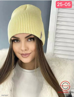 шапка двойная теплая женская - Bruno фото 11