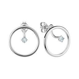Серьги, куб.циркон., ТЛ-12159