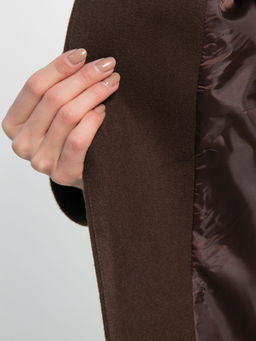 Пальто Мелания (горький шоколад) Б15185-5М - Lt collection фото 6