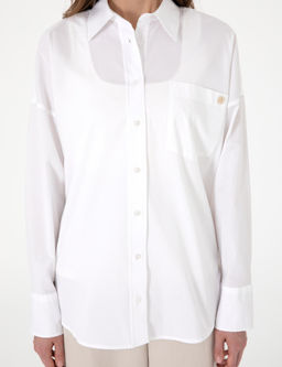 Beyaz Oversize Uzun Kollu G_mlek - Pierre cardin фото 6