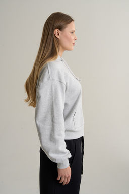 Толстовка на молнии Серый ANTA SKATE Knit Track Top