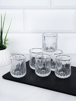 Стопка 6 штук 40 мл резная / B027 /уп 48/ - ГалеонТрейд фото 4