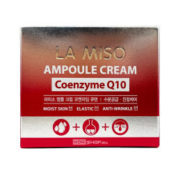 Ампульный крем с коэнзимом Q10 Ampoule Cream Coenzyme Q10 La Miso, Корея, 50 г Акция