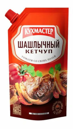 Кетчуп Кухмастер Шашлычный дой-пак 350 г